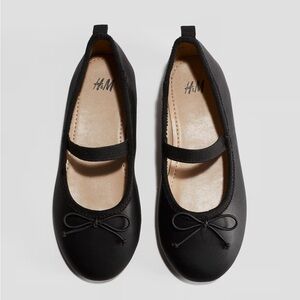 H&M Black Kids Mary Jane Ballet Flats
